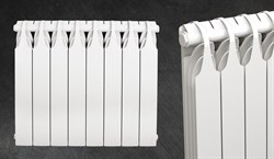 Биметаллический секционный радиатор Sira GlaDiator 500, 1 секция - фото 22763