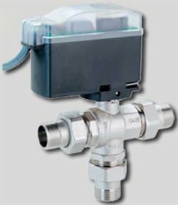 Кран шаровый Emmeti Modulo Compact/ Plus трехходовой с сервоприводом 2" - фото 27429 Кран шаровый Emmeti Modulo Compact/ Plus трехходовой с сервоприводом 2" - фото 27429