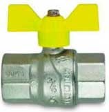 Кран шаровый для газа FIV Futurgas ВВ (бабочка) 1" - фото 27482 Кран шаровый для газа FIV Futurgas ВВ (бабочка) 1" - фото 27482