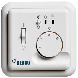 Терморегулятор Rehau SOLELEC Comfort 16 A с функцией таймера с выносным датчиком температуры - фото 28870
