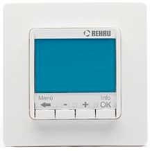 Терморегулятор Rehau SOLELEC Optima 10 A многофункциональный, программируемый - фото 28872