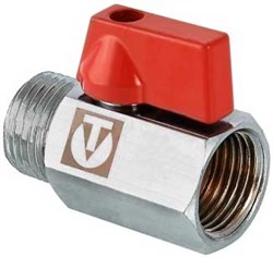 Кран шаровый Valtec Mini хромиров НВ 1/2" - фото 29858