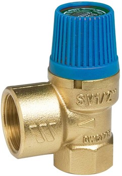 Клапан предохранительный Watts SVW (водоснабжение) 1/2" х 3/4", (6 бар) - фото 30219