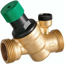 Редуктор давления воды Honeywell 1/2", под радиальный манометр - фото 30264