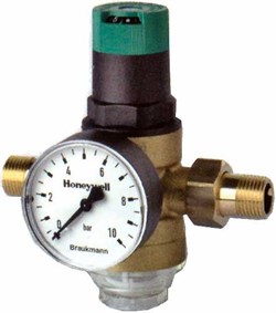 Редуктор давления воды Honeywell 1/2", с фильтром для холодной воды, под аксиальный манометр - фото 30278 Редуктор давления воды Honeywell 1/2", с фильтром для холодной воды, под аксиальный манометр - фото 30278