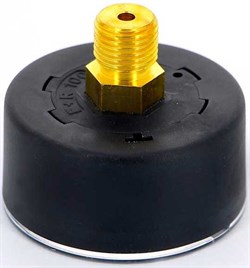 Манометр аксиальный Watts, размер 1/4", ф 80 мм, 0-16 бар - фото 30847