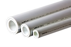 Труба полипропиленовая Valtec Alux PN25 (алюминий) 25x4.2 - фото 31856