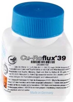 Флюс жидкий Felder Cu-Roflux®39 для мягкого припоя, 100 гр - фото 31875