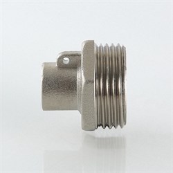 Переходник Valtec Нр-Вр 1" х М10 для подключения датчика температуры теплосчетчика - фото 32849 Переходник Valtec Нр-Вр 1" х М10 для подключения датчика температуры теплосчетчика - фото 32849