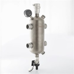 Гидрострелка Valtec VAR05, 1 1/4" Нр, нерж сталь, со встроенным сепаратором - фото 32876 Гидрострелка Valtec VAR05, 1 1/4" Нр, нерж сталь, со встроенным сепаратором - фото 32876