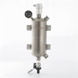 Гидрострелка Valtec VAR05, 1 1/4" Нр, нерж сталь, со встроенным сепаратором - фото 32877 Гидрострелка Valtec VAR05, 1 1/4" Нр, нерж сталь, со встроенным сепаратором - фото 32877