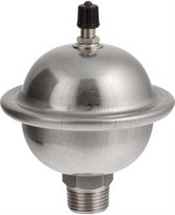 Гаситель гидроударов Valtec 1/2" Нр, 0.169 л, мембранный, из нерж стали - фото 32906