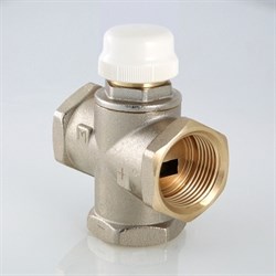 Смеситель термостатический Valtec 1" Вр трехходовой, тип VT.MR03, Kvs 2.7, смешение боковое с регулир байпасом - фото 32929 Смеситель термостатический Valtec 1" Вр трехходовой, тип VT.MR03, Kvs 2.7, смешение боковое с регулир байпасом - фото 32929