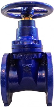 Задвижка чугунная аналог МЗВ Ду 100 Ру16 75°C Завод им Гаджиева - фото 34284