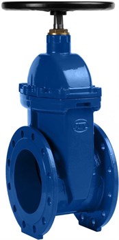 Задвижка чугунная аналог МЗВГ ГРАНАР KR11 Ду 125 Ру16 120° ADL - фото 34400