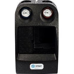 Насосная группа Stout с прямым контуром 1 без насоса в теплоизоляции, 35kW[DT 10°] - фото 34847