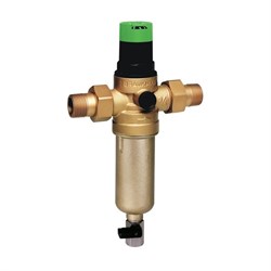 Фильтр для воды Honeywell промывной (горячая вода) с регулятором давления FK06-1"AAM - фото 35259