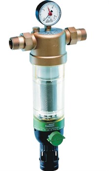 Фильтр для воды Honeywell промывной (холодная вода) с манометром F76S-1"AA - фото 35269