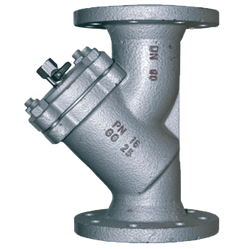 Фильтр сетчатый фланцевый Danfoss Y333P чугун с краном для слива Ду 65 Ру16 (149B3282) - фото 35986