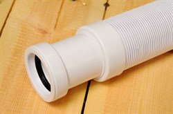 Гофра для сифона McALPINE, раструбное соединение 50x50/40mm, длина 400-1000mm (MRMF3P) - фото 36776
