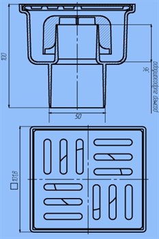 Трап пластиковый прямой Ани Пласт ф50-10х10 (TA5204) - фото 37154 Трап пластиковый прямой Ани Пласт ф50-10х10 (TA5204) - фото 37154