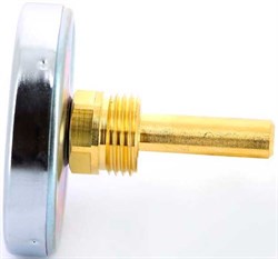 Термометр биметаллический Watts ф 80 мм, гильза 75 мм, t 120° - фото 37471 Термометр биметаллический Watts ф 80 мм, гильза 75 мм, t 120° - фото 37471