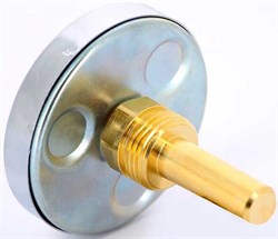 Термометр биметаллический Watts ф 80 мм, гильза 75 мм, t 120° - фото 37472 Термометр биметаллический Watts ф 80 мм, гильза 75 мм, t 120° - фото 37472