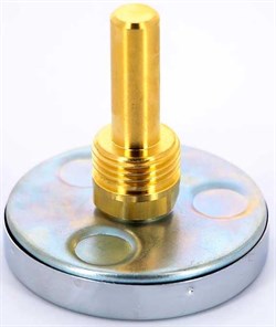 Термометр биметаллический Watts ф 80 мм, гильза 75 мм, t 120° - фото 37473 Термометр биметаллический Watts ф 80 мм, гильза 75 мм, t 120° - фото 37473