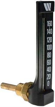 Термометр спиртовой Watts MTW угловой 63 х 1/2", t 160° - фото 37675