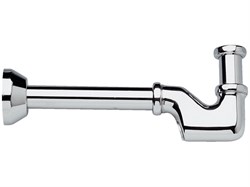 Сифон для биде и раковины хромированный 1 1/4" Remer (956114RR) - фото 37984