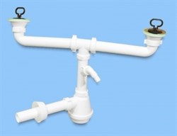 Сифон для раковины двойной с носиком и отводной трубкой 1 1/2" Bonomini (1326KP40B0) - фото 37995 Сифон для раковины двойной с носиком и отводной трубкой 1 1/2" Bonomini (1326KP40B0) - фото 37995