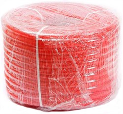 Гофра для трубы ф20-26 (размер гофры ф32) Uni-Fitt красная, бухта 50 м. - фото 40589