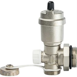 Регулируемый концевой фитинг Stout c дренажным вентилем, автоматический воздухоотводчик 1" - фото 40622 Регулируемый концевой фитинг Stout c дренажным вентилем, автоматический воздухоотводчик 1" - фото 40622