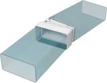 Колено разноугловое горизонтальное для прямоугольных воздуховодов 55 х 110 - фото 40662 Колено разноугловое горизонтальное для прямоугольных воздуховодов 55 х 110 - фото 40662