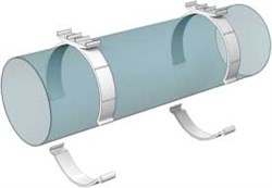 Держатель круглых воздуховодов D 100 - фото 40802 Держатель круглых воздуховодов D 100 - фото 40802