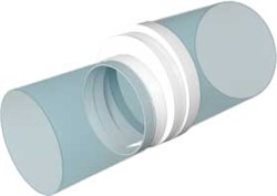 Соединитель круглых воздуховодов эксцентриковый, универсальный D 160 / 150 / 125 / 120 / 100 / 80 - фото 40880 Соединитель круглых воздуховодов эксцентриковый, универсальный D 160 / 150 / 125 / 120 / 100 / 80 - фото 40880