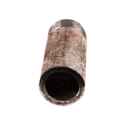 Резьба стальная удлиненная оцинкованная 1/2" (Ду 15) L=50мм ГОСТ 3262-75 КАЗ - фото 42751 Резьба стальная удлиненная оцинкованная 1/2" (Ду 15) L=50мм ГОСТ 3262-75 КАЗ - фото 42751