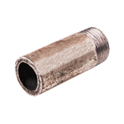 Резьба стальная удлиненная оцинкованная 1/2" (Ду 15) L=50мм ГОСТ 3262-75 КАЗ - фото 42753 Резьба стальная удлиненная оцинкованная 1/2" (Ду 15) L=50мм ГОСТ 3262-75 КАЗ - фото 42753