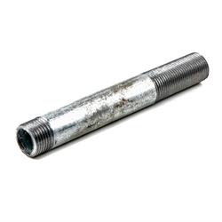 Сгон стальной удлиненный оцинкованный 1/2" (Ду 15) L=150мм ГОСТ 3262-75 КАЗ - фото 43176