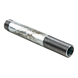Сгон стальной удлиненный оцинкованный 1/2" (Ду 15) L=800мм ГОСТ 3262-75 КАЗ - фото 43218