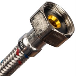 Гибкая подводка для смесителя Stout штуцер M10 (35 мм) x ВР 1/2", 40 см - фото 43986 Гибкая подводка для смесителя Stout штуцер M10 (35 мм) x ВР 1/2", 40 см - фото 43986