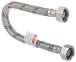 Гибкая подводка для воды Valtec ВВ 1/2" х 1/2", 250 см - фото 44001