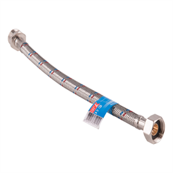 Гибкая подводка для воды ELKA ВН 1/2" х 1/2", 100 см - фото 44068 Гибкая подводка для воды ELKA ВН 1/2" х 1/2", 100 см - фото 44068