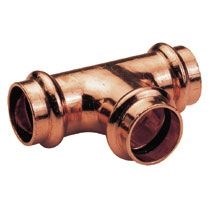 Тройник редукционный пресс для медных труб Banninger (IBP) 22 x 15 x 15 - фото 44369