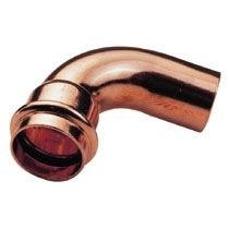 Угольник пресс для медных труб Banninger (IBP) 90° однораструбный 12 - фото 44405