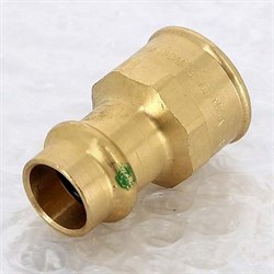 Муфта ВР пресс для медных труб Viega 18 x 1/2" - фото 44689