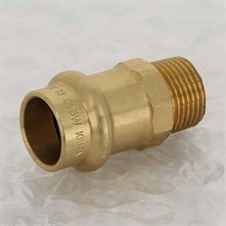 Муфта НР пресс для медных труб Viega 22 x 1" - фото 44760