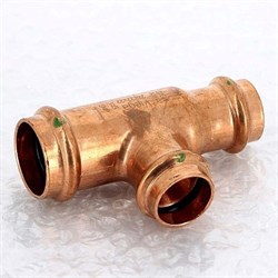 Тройник редукционный пресс для медных труб Viega 18 x 15 x 15 - фото 45360
