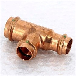 Тройник редукционный пресс для медных труб Viega 18 x 15 x 15 - фото 45361