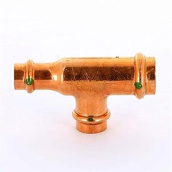 Тройник редукционный пресс для медных труб Viega 22 x 18 x 15 - фото 45381